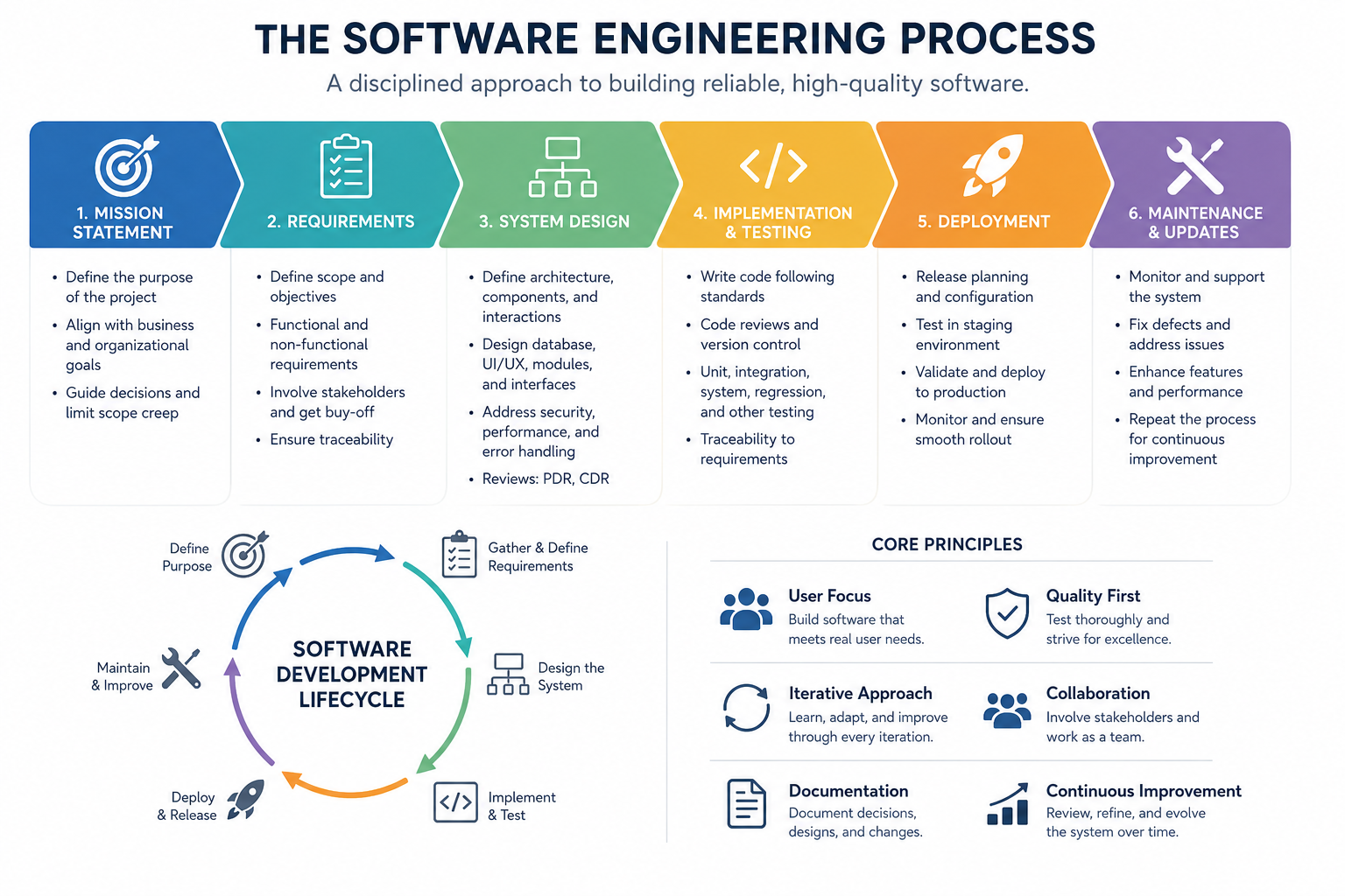 Software engineering process workspace